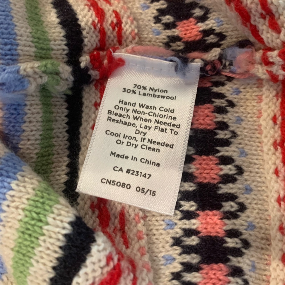 Talbots Multicolor Knit Sweater - Picture 7 of 9